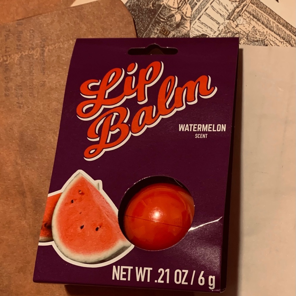 Watermelon lip balm! 🍉